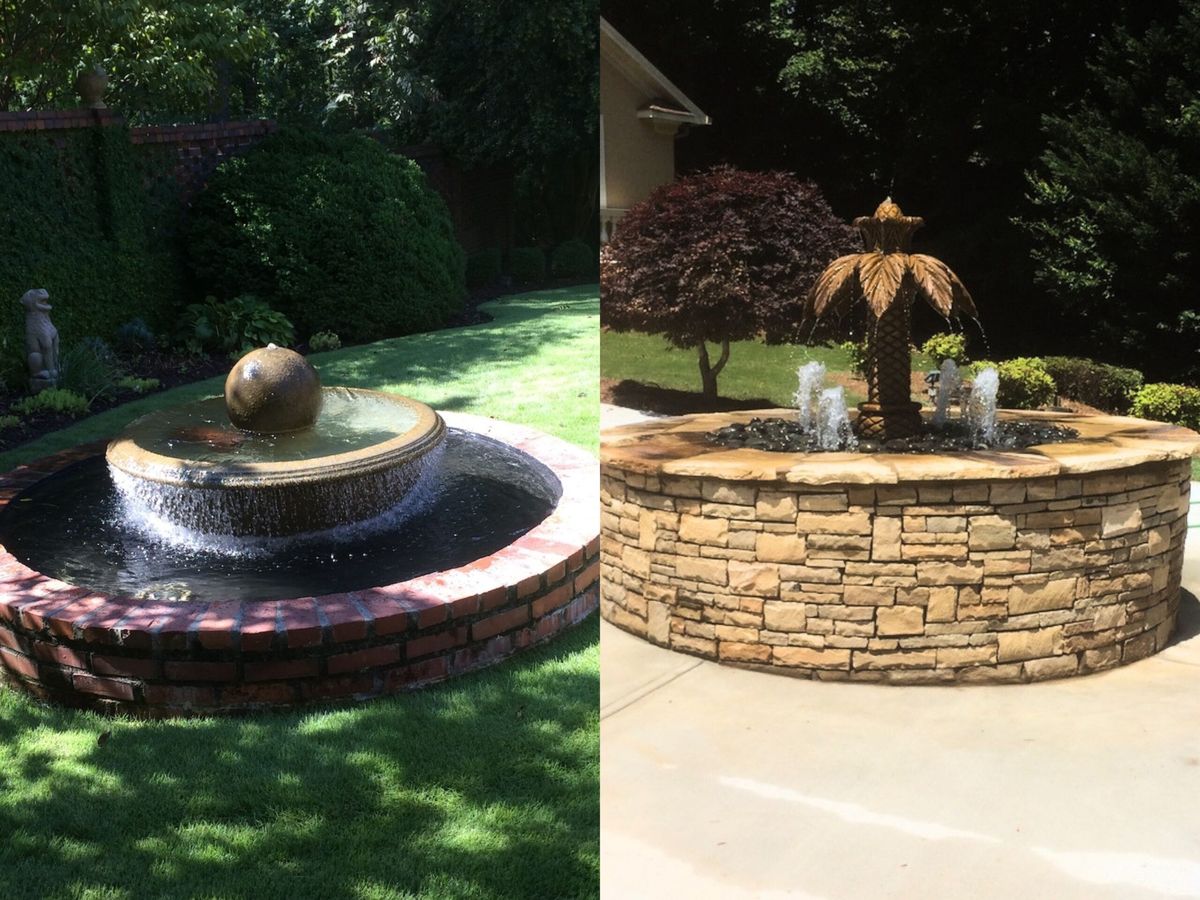The Sound of Serenity Custom Fountains for Atlanta Estates
