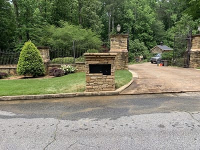 Amazon Vault stone mailbox